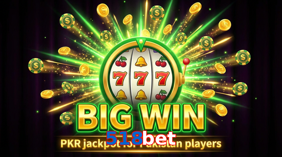 Big win animation on 518Bet slot game