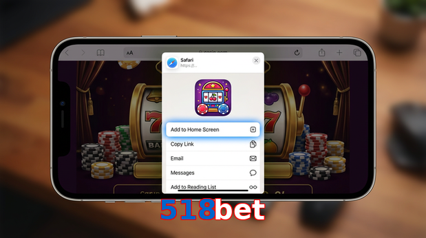 Game list for 518Bet ios section